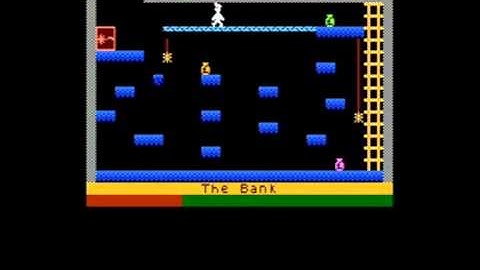 Atari XL/XE - Manic Miner (game, W.I.P. 3)