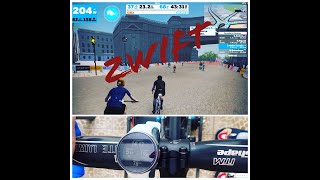 ENTRENAMIENTO CON RODILLO DE RULOS  EN ZWIFT