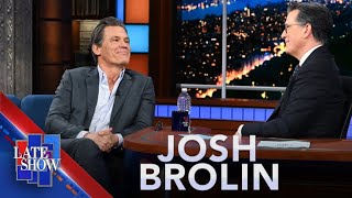 “You’re My Favorite Uncool Guy”  Josh Brolin’s Love For Stephen Colbert Knows No Limit