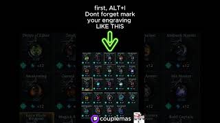 LOST ARK auto-dismantle SET UP