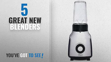 Top 10 Tribest Blenders [2018]: Tribest PBG-5050-A Glass Personal Blender, Chrome