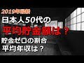 2019年最新 日本人50代の平均貯金額は? 貯金ゼロの割合 平均年収は?
