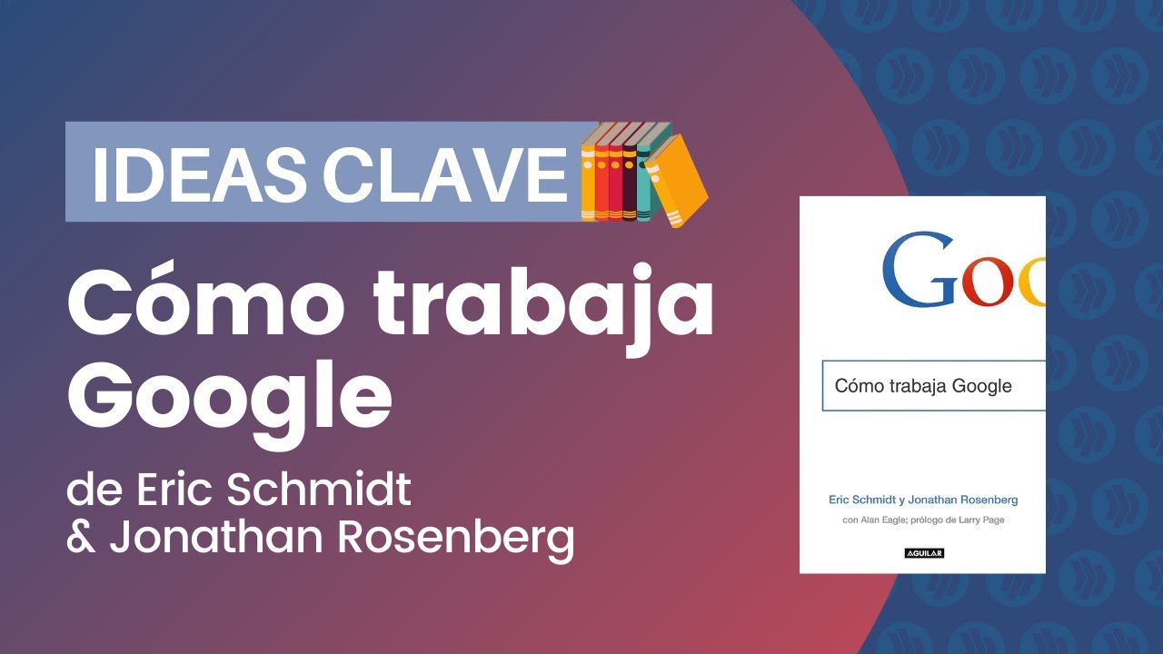 📚 Cómo trabaja Google de Eric Schmidt & Jonathan Rosenberg - 7 mejores ideas - YouTube