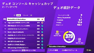 CCC予選1位！【Fortnite/フォートナイト】