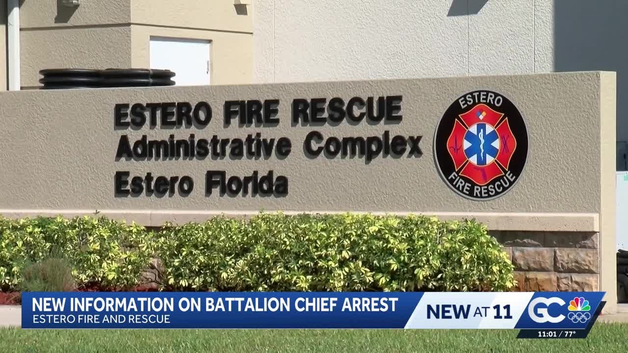 Estero fire battalion chief accused of misusing task force funds, domestic abuse accusations surface