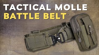 Tactical MOLLE Battle Belt