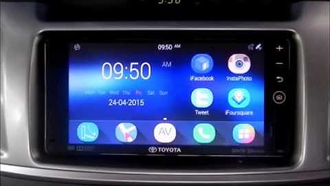 05 HAND GESTURE - Infotainment DVD-AVN 2015 How to Use