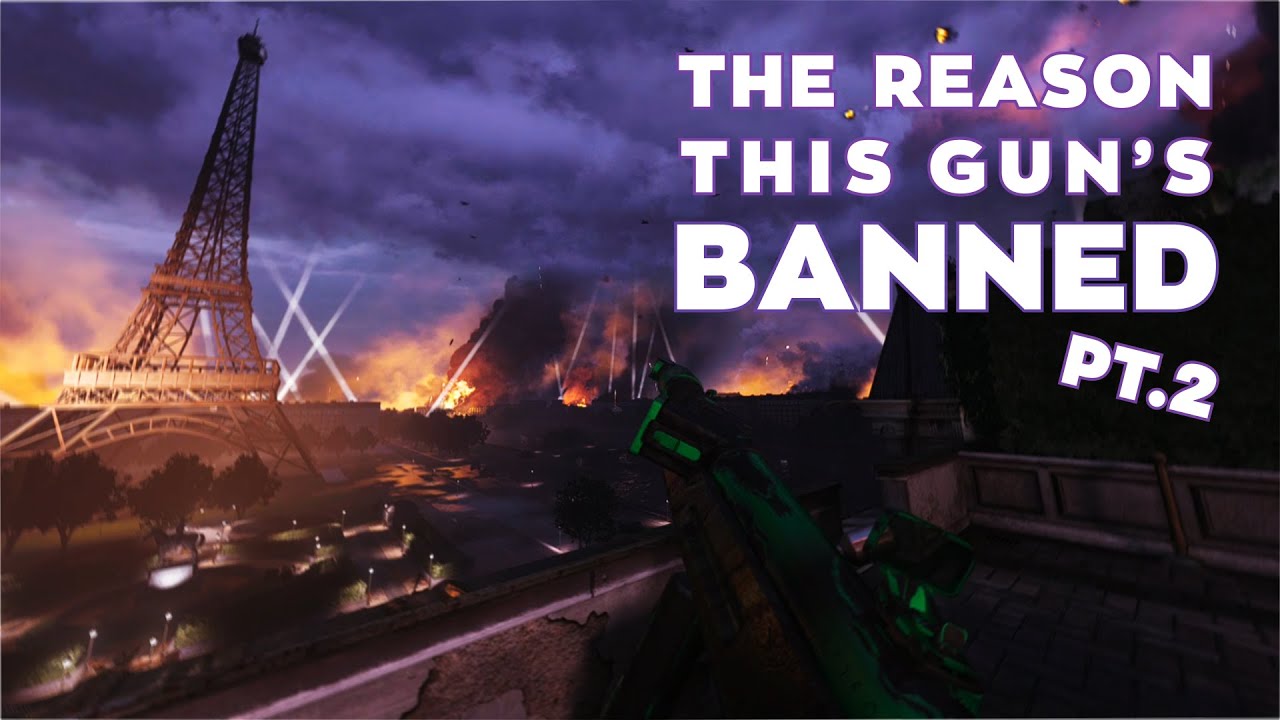THE REASON WHY THIS GUN IS BANNED IN COMPETITIVE, PART 2! (CALL OF DUTY
