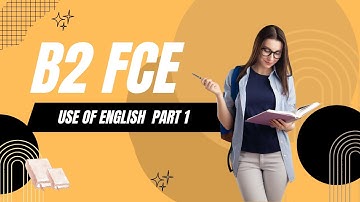 FCE (B2 First) Reading and Use of English Exam (Part One) - Real Exam