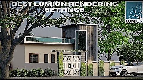 How To Create a REALISTIC Exterior Render in just 15 minutes - Lumion Rendering Tutorial #lumion