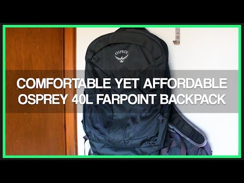 Video: Osprey Farpoint 40L ay ang Perpektong Carry-On Bag