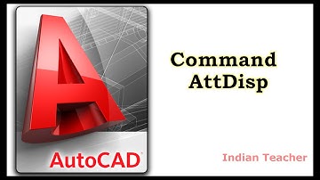 AttDisp - Command AutoCAD - A B C D