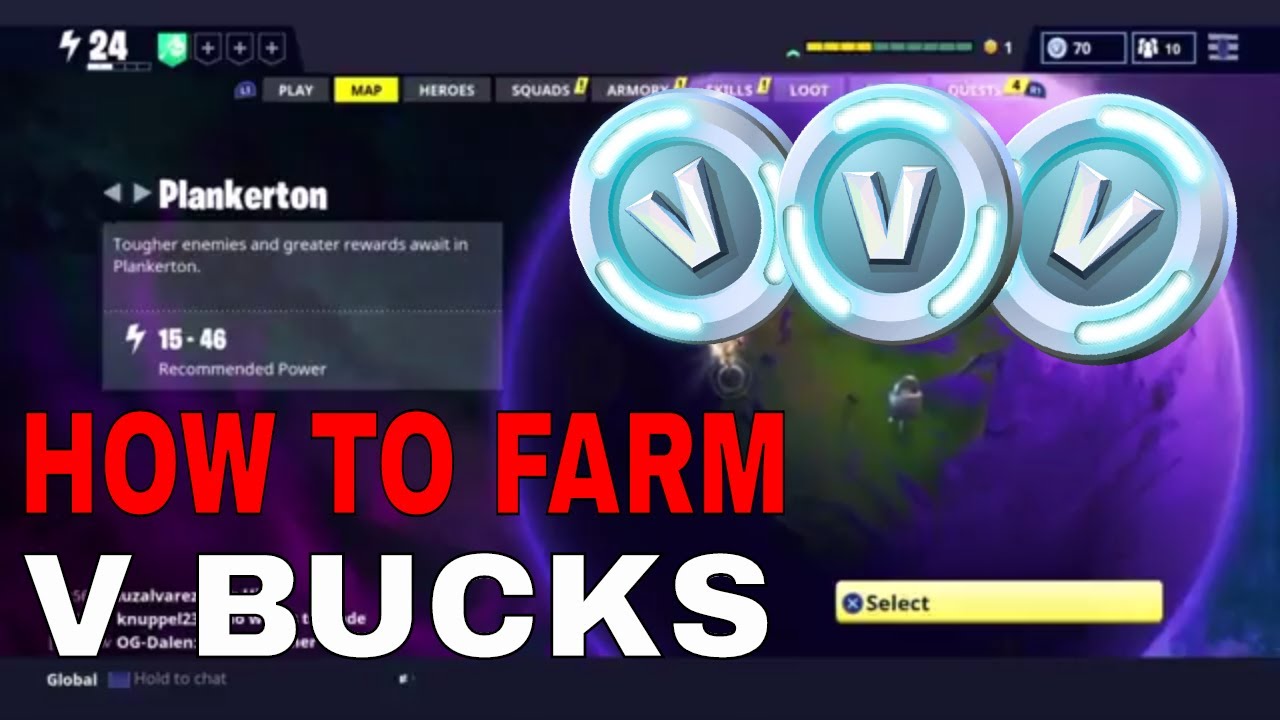 fortnite best easy ways to farm v bucks fortnite save the world - how to get vbucks fast in stw