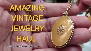 ANOTHER AMAZING VINTAGE HAUL JEWELRY PASSED DOWN FROM MY MOM