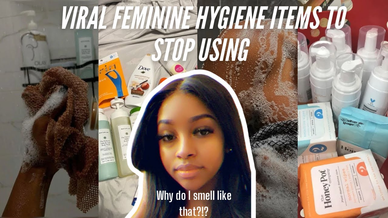 Items That Stop Over Using Popular Feminine Hygiene Items To STOP Using - YouTube
