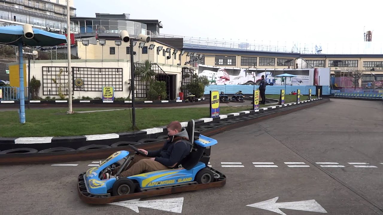 Formula A.I. Karting at Adventure Island YouTube