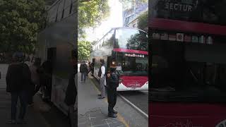 capital bus a santa fe, desde la puerta de los leones en chapultepec