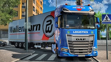 Close Call Expedition! Driving Through Tight City Streets | #ets2 1.56