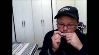 # O nosso general é Cristo  na gaita em Bb