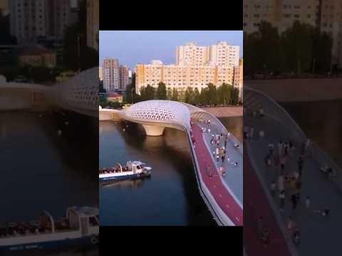 فيديو: جسر أستانا
