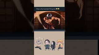 😂 Funny Anime Moments 😎#Demonslayer #Short #Anime