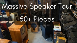 Massive Speaker Tour - 51 Pairs - JBL, Tannoy, Altec, B&W, and More