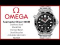 ▶ Omega Seamaster Diver 300M Chronometer Black Stainless Steel 42mm 210.30.42.20.01.001 - REVIEW