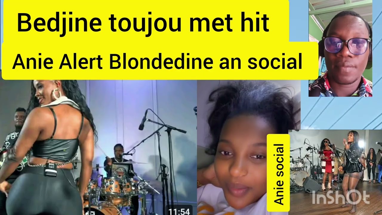 Bedjine kenbe hit li Anie Alert Blondedine ap fé social Haiti bezwen nou medam