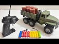 Unboxing RC Military Chariot, EV Crawling Beetle, EV Inverted Walking Clown, RC Police Car