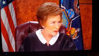 judge judy dismisses idiots counterclaim