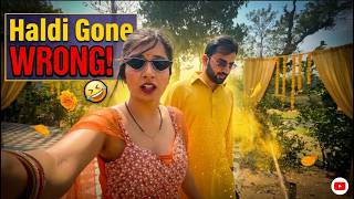 Baraat Se Pehle DUBKI Lag Gayi! 🤣 Friend's Crazy Haldi Vlog