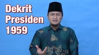Kelas 12 - Sejarah - Dekrit Presiden 1959 Video Pendidikan Indonesia