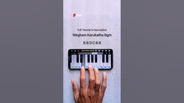 Thumbnail of Megham Karukatha Bgm | Easy Tutorial #shorts