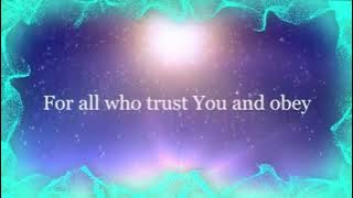 I'LL JUST SAY YES - with Lyrics BRIAN COURTNEY WILSON
