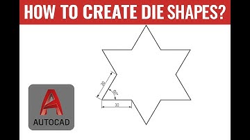 AutoCAD Tutorial | How to Create Star Shape (Step by Step)