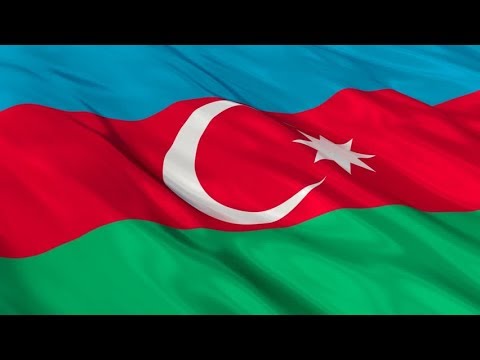 Azerbaycan Dalgalanan Bayrak