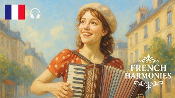 French Café Harmonies – Elegant Music Journey Through a Relaxing Parisian Afternoon 🪗🇫🇷