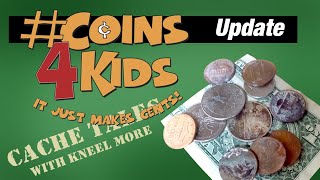#Coins4Kids Update for August 2021 - Cache Tales
