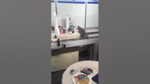 Automatic plastic cup packing machine with fiber sensor couter in K fair