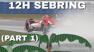 2024 iRacing 12 Hours of Sebring w/ HWR | Part 1 |
