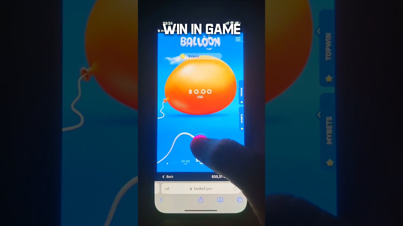 NEW BALLOON GAME HACK! HOW TO ALWAYS WIN? MEGA WIN IN BALLOON GAME! 