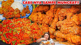 VIRAL!! MAKAN AYAM GEPREK SAMBEL SETAN FAVORITNYA KARYAWAN KANTORAN!!