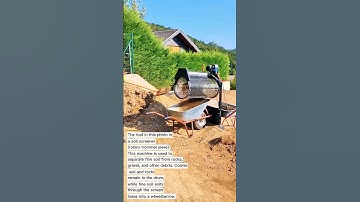 “Amazing Soil Screener Machine – Separating Rocks from Dirt Effortlessly”