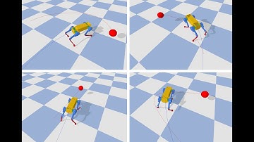 Learning Agile Locomotion via Adversarial Training