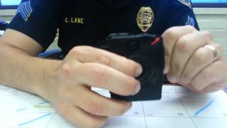 Stockton Police Department demonstrates body camera