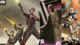 Star Wars Legion Recon Battle Report Episode 9: Clan Wren vs Republic