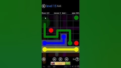 Flow Free - Bonus Pack 6 x 6 Level 15