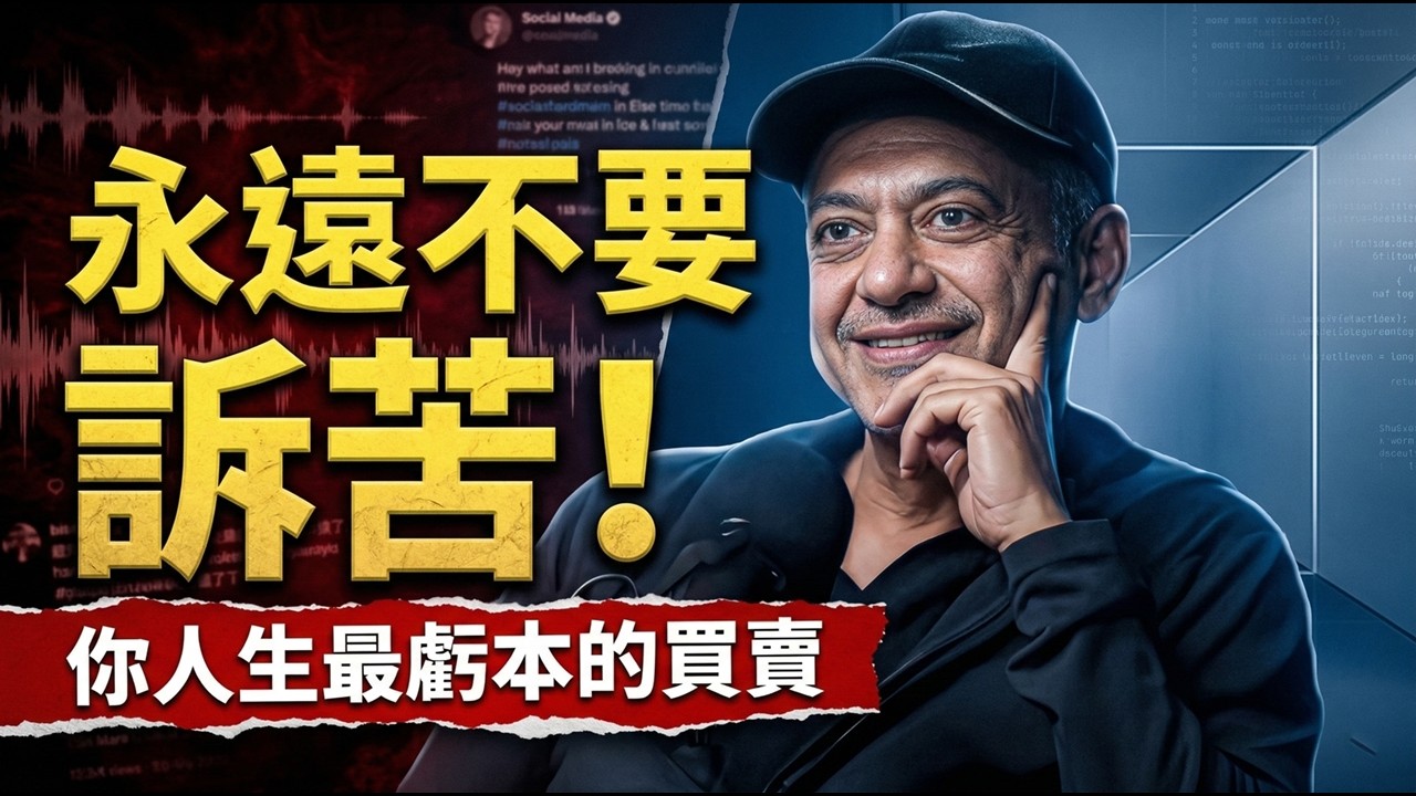 千万别再到处“诉苦”了！硅谷大佬揭穿扎心真相：你以为在求安慰，其实是在被当猴看！