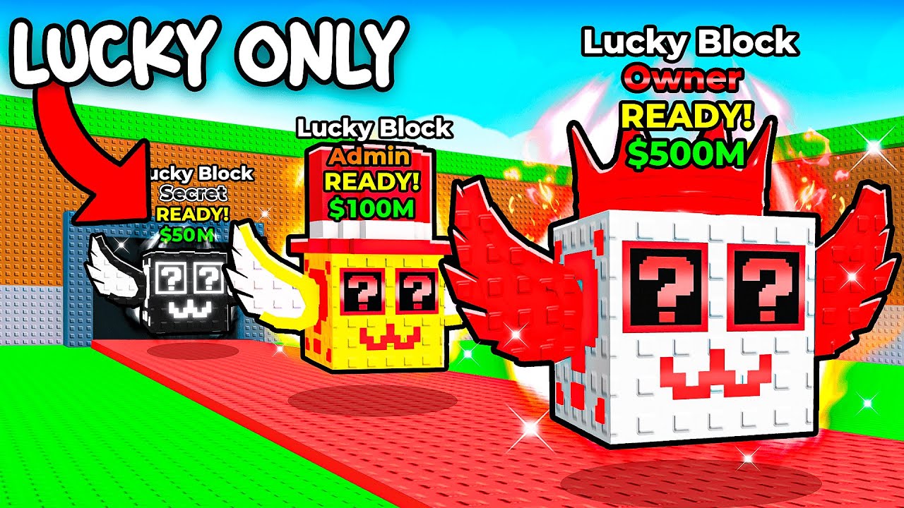 $0 To $1 Trillion Using ONLY LUCKY BLOCKS!