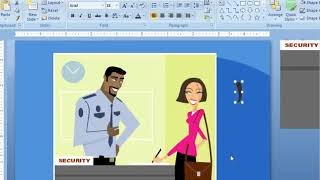 How to customize clipart characters in PowerPoint